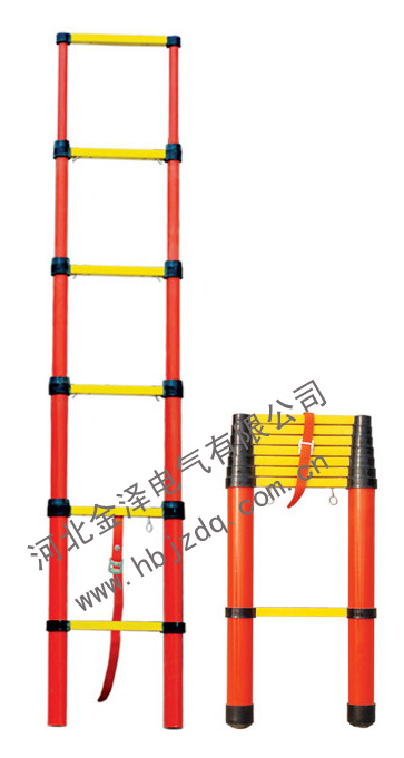 绝缘梯,绝缘伸缩梯，玻璃钢伸缩梯，鱼竿式绝缘梯