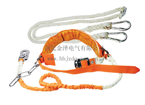 安全带，围杆绳式双保险安全带，电工安全带，绳式单保险安全带，