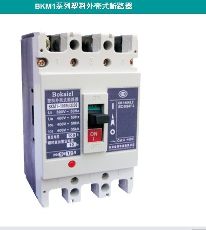 BKM1系列塑料外壳式断路器